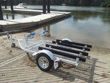 DBLSUPWC GALVANISED JET SKI TRAILER FOR STAND UP JET SKI'S