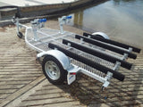 DBLSUPWC GALVANISED JET SKI TRAILER FOR STAND UP JET SKI'S