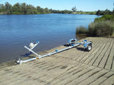 FOLDING 8 GAL BOAT TRAILER FOR UP TO A 3.70mt HULL